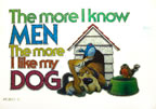 The More I Know Men The More I Like My Dog T-Shirt Heat Transfer